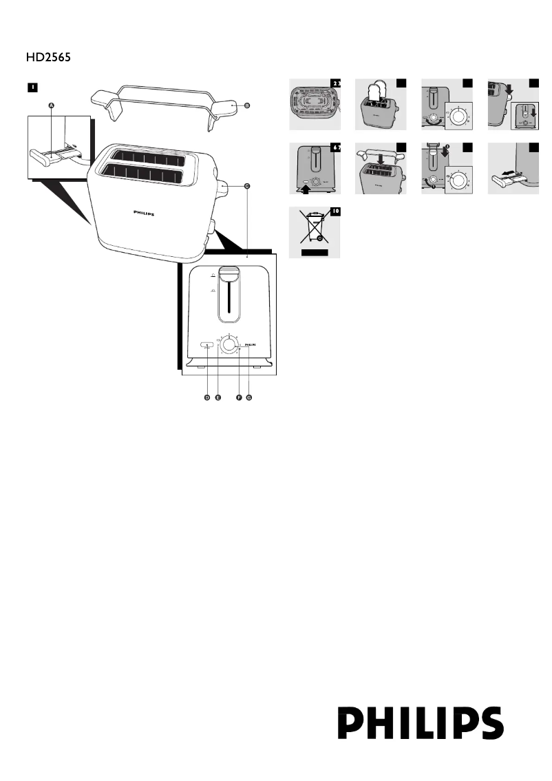 Page n°1 - Manuel utilisateur Philips HD2565