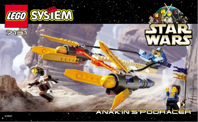 Page 1 de la notice Manuel utilisateur Lego Star Wars 7131