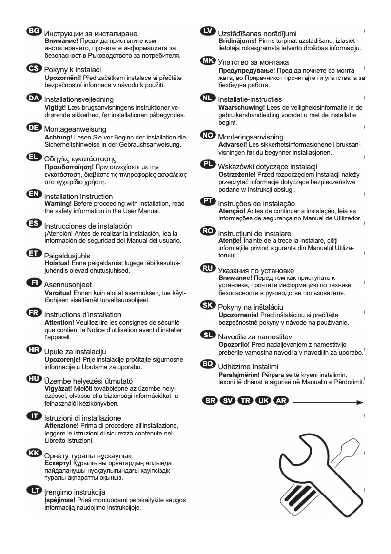 Page 1 de la notice Manuel utilisateur AEG F55412W0