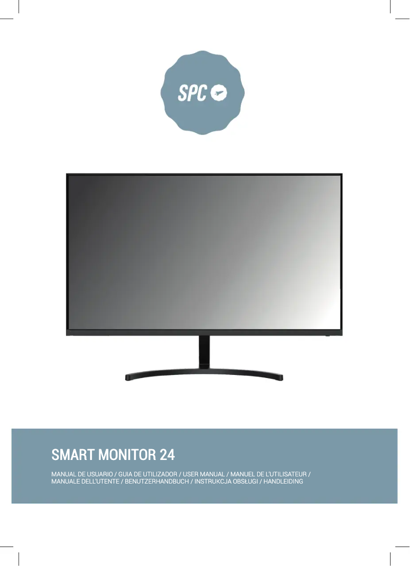 Page 1 de la notice Manuel utilisateur SPC Smart Monitor 24