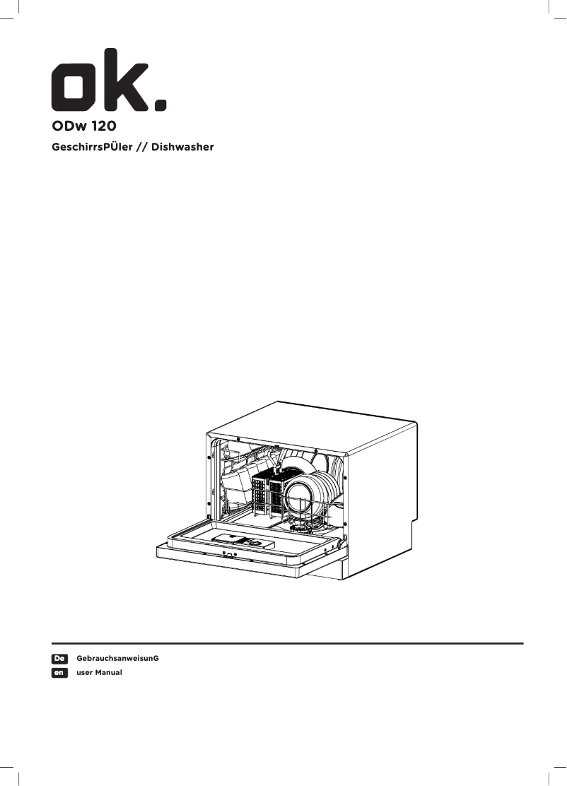 Page 1 de la notice Manuel utilisateur OK ODW 120