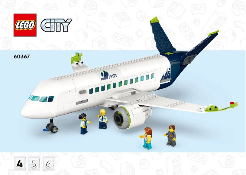 Page 1 de la notice Consignes visuelles Lego City 60367