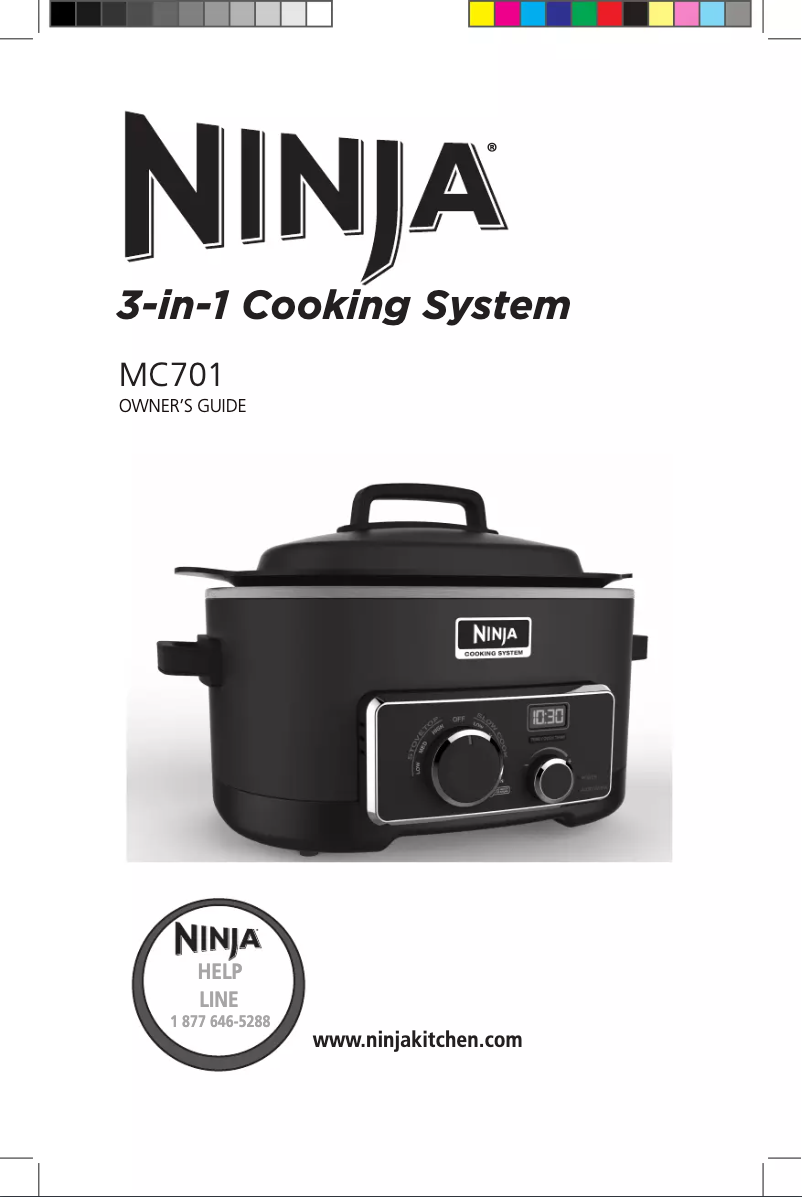 Page 1 de la notice Manuel utilisateur Ninja MC701