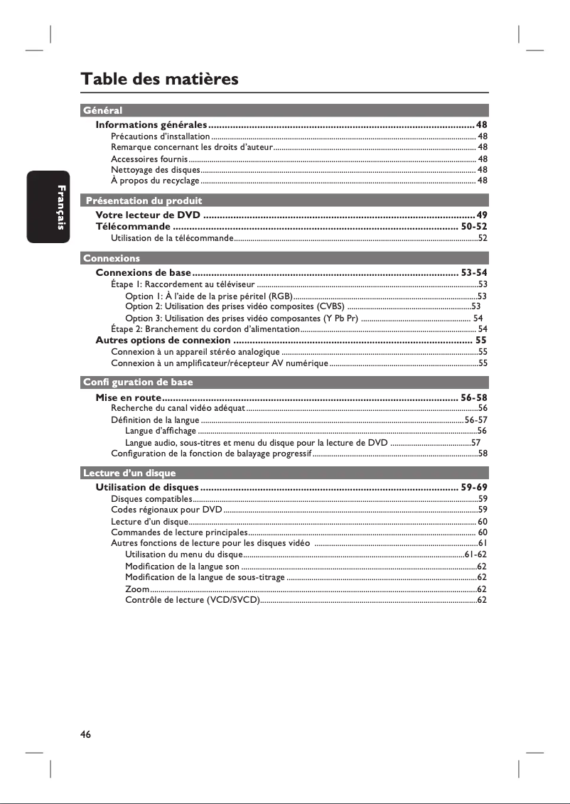 Página 1 del manual Manual de usuario Philips Magnavox MDV440