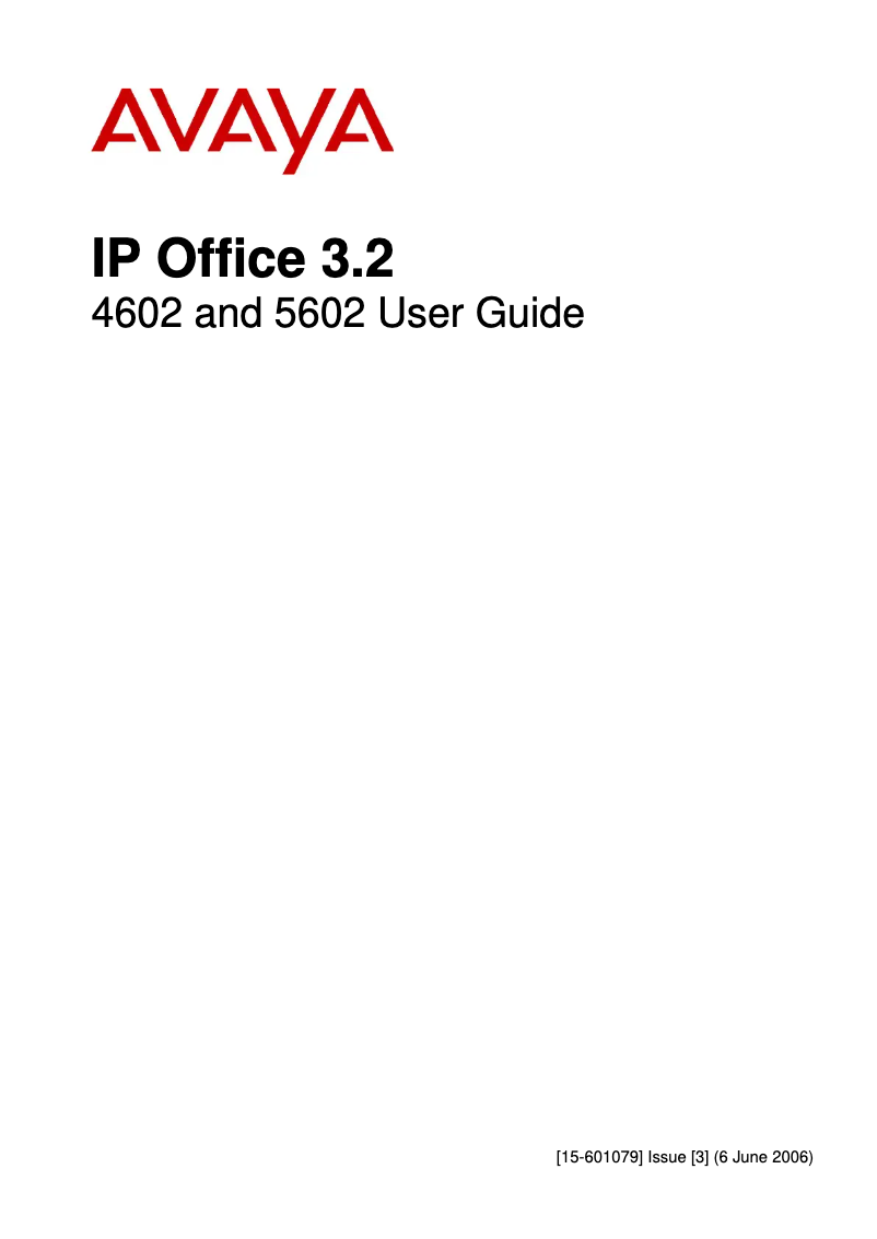 Imagen de la primera página del manual del dispositivo 5602