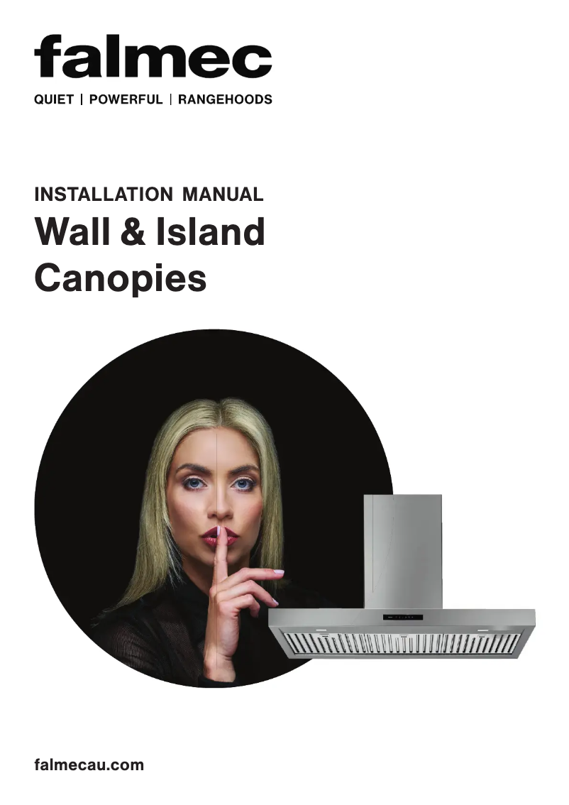 Página 1 del manual Manual de usuario Falmec F5RM90B2-EW1140