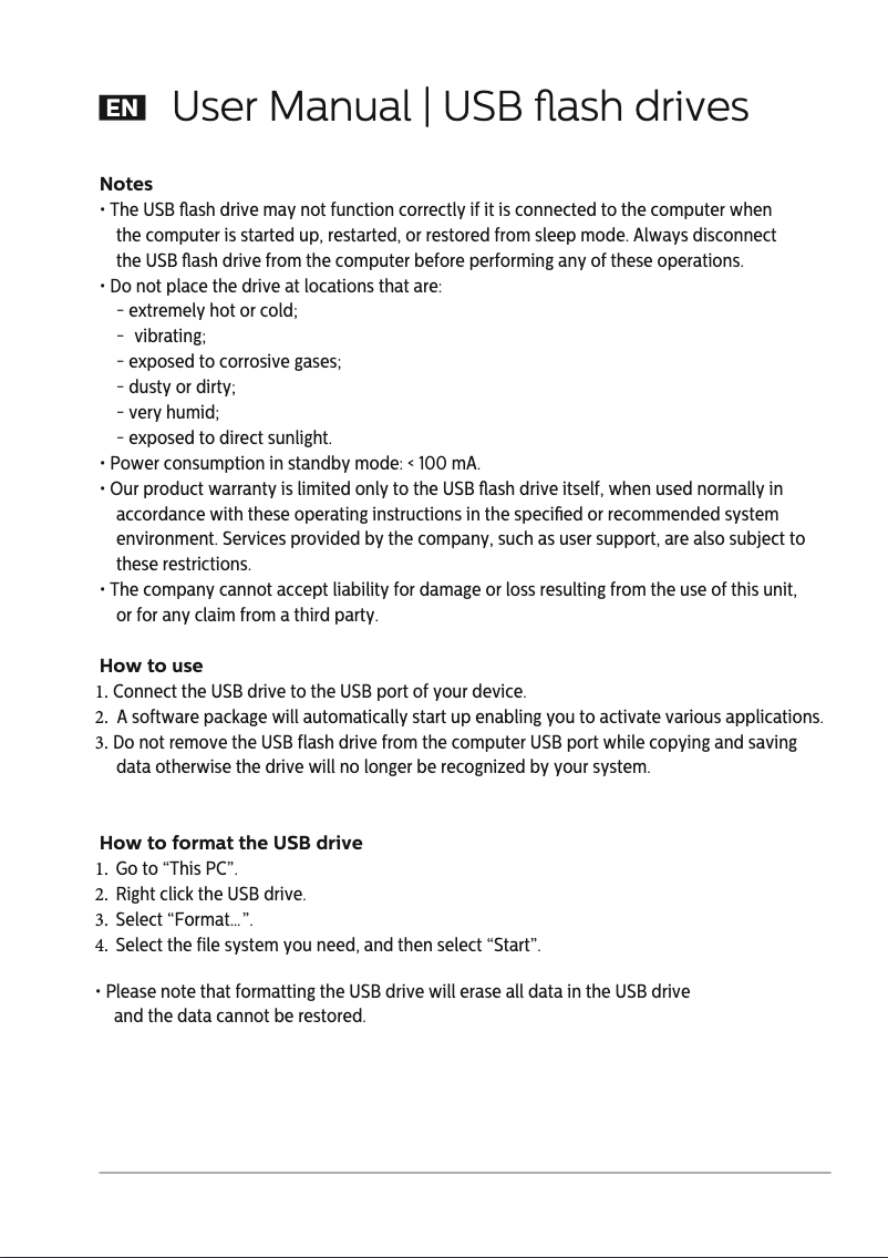 Page 1 of the manual User Manual Philips Moon 3.1