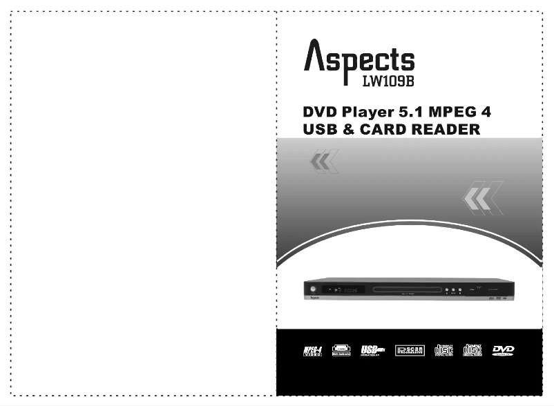 Página 1 del manual Manual de usuario Aspects LW109B