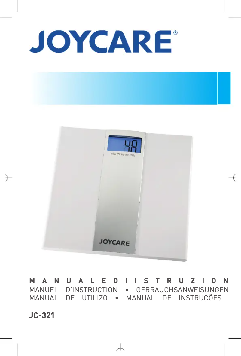 Page 1 de la notice Manuel utilisateur Joycare JC-321