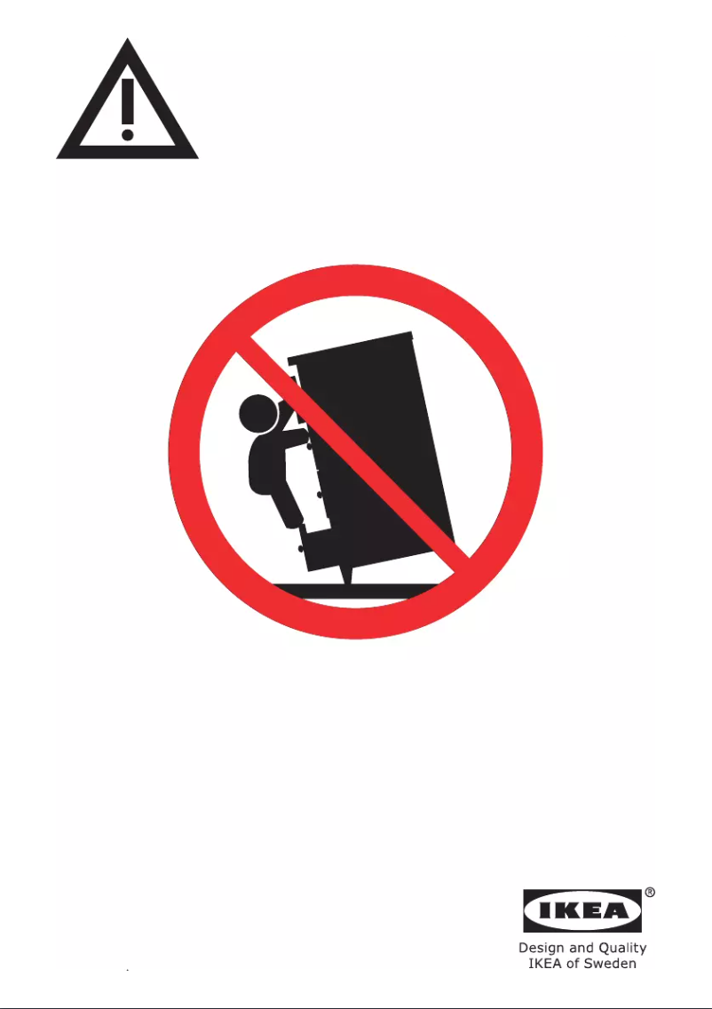 Page 1 de la notice Mode d'emploi Ikea MALM