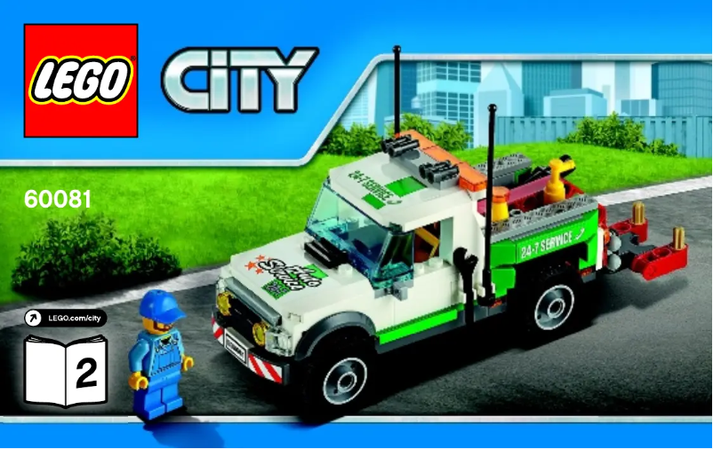 Página 1 del manual Manual de usuario Lego City 60081