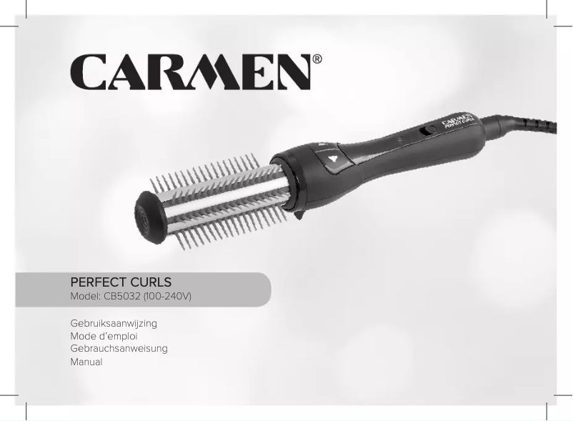 Page 1 de la notice Manuel utilisateur Carmen CB 5032