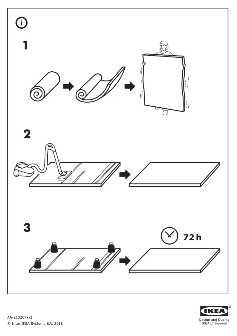 Page 1 de la notice Manuel utilisateur Ikea KANTSTOLPE 905.693.18