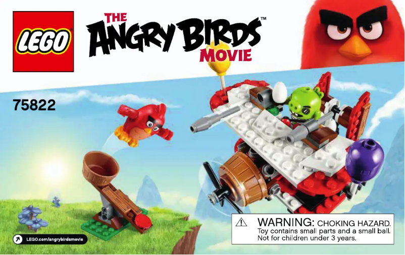 Página 1 del manual Manual de usuario Lego Angry Birds 75822