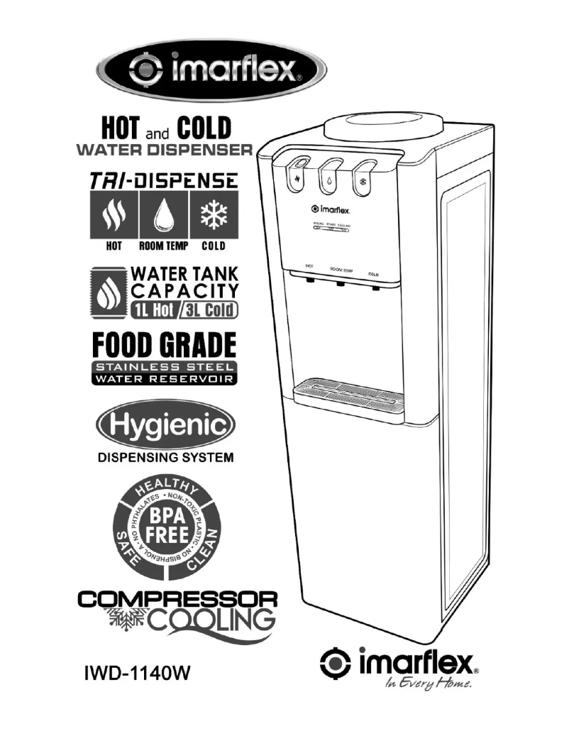 Página 1 del manual Manual de usuario Imarflex IWD-1140W