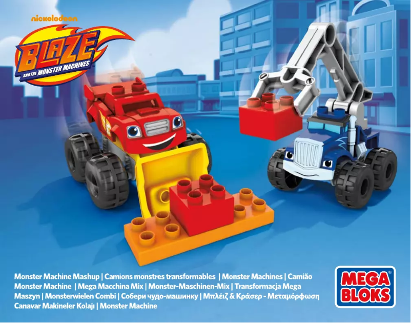 Página 1 del manual Manual de usuario Mega Bloks DRX14