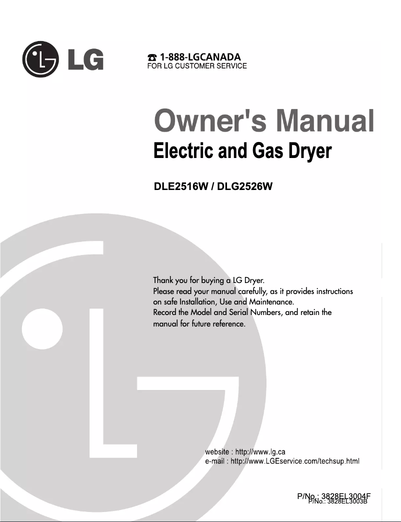 Página 1 del manual Manual de usuario LG TD-V10240E