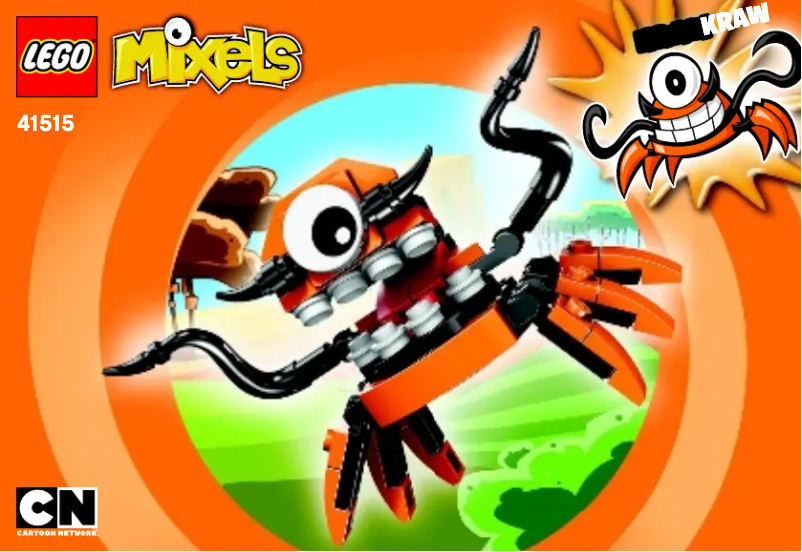 Page 1 de la notice Manuel utilisateur Lego Mixels 41515