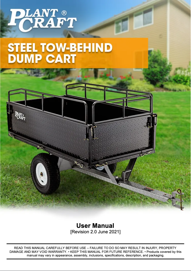 Page 1 de la notice Manuel utilisateur Plant Craft SD2