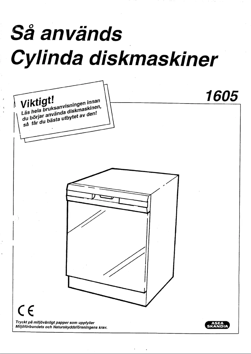 Page 1 de la notice Manuel utilisateur Cylinda 1605