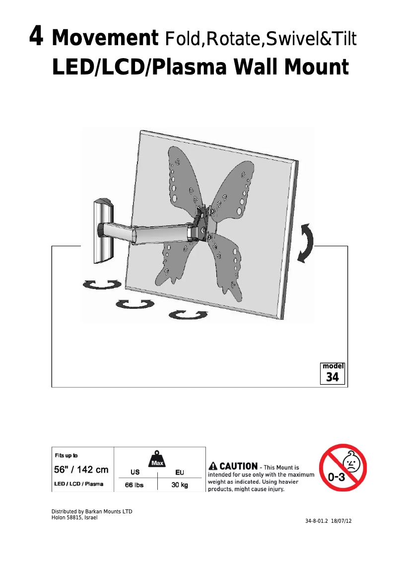Página 1 del manual Manual de usuario Barkan 34