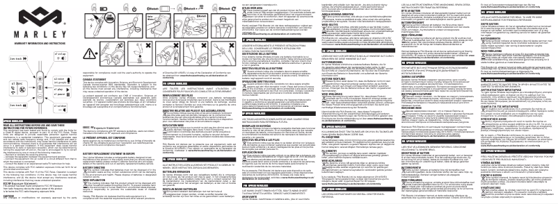 Página 1 del manual Manual de usuario House of Marley Uprise BT