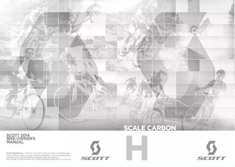 Page 1 de la notice Manuel utilisateur Scott Scale carbon