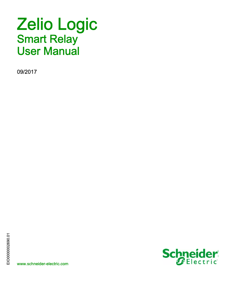 Page 1 de la notice Manuel utilisateur Schneider SR3XT141BD