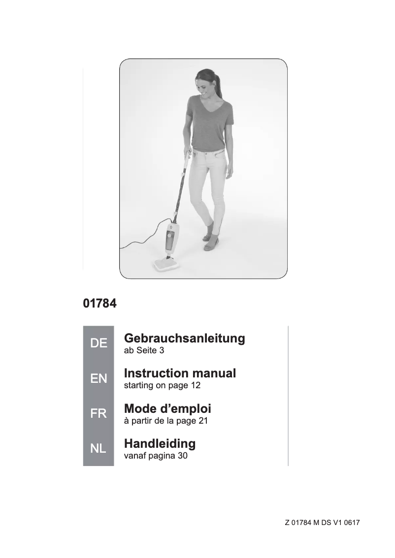 Page 1 of the manual User Manual Cleanmaxx JC-232