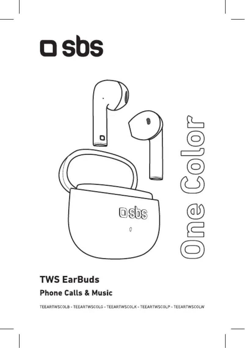 Page 1 de la notice Manuel utilisateur SBS One Color