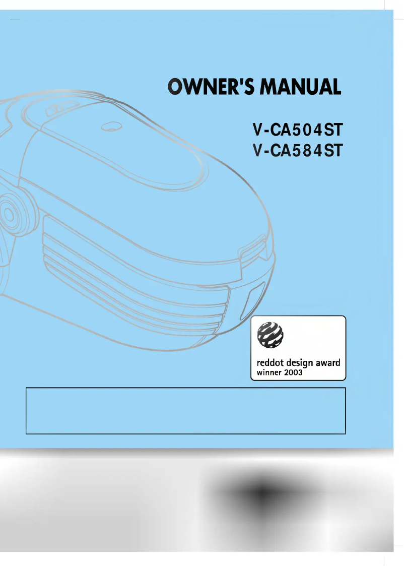 Página 1 del manual Manual de usuario LG V-CA584ST