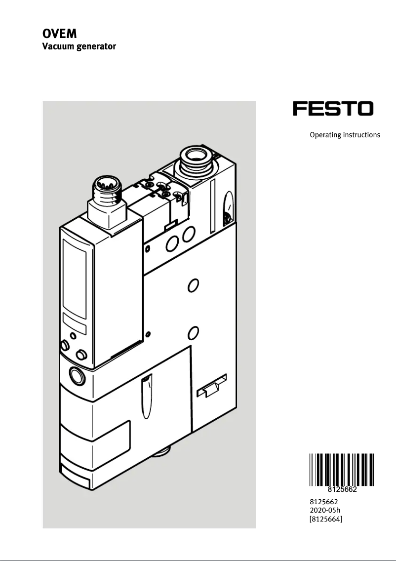 Page 1 de la notice Manuel utilisateur Festo OVEM-07-H-B-QO-CE-N-2N