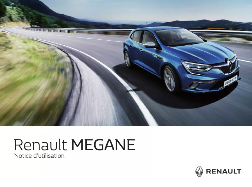 Page 1 de la notice Manuel utilisateur Renault Megane (2017)