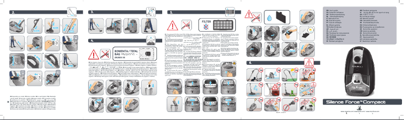 Página 1 del manual Manual de usuario Rowenta Silence Force RO6375EA