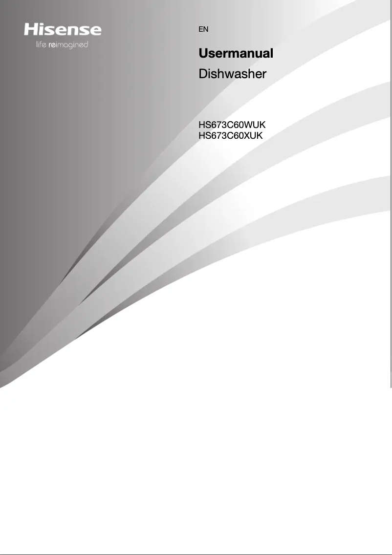 Page 1 de la notice Manuel utilisateur Hisense HS673C60XUK