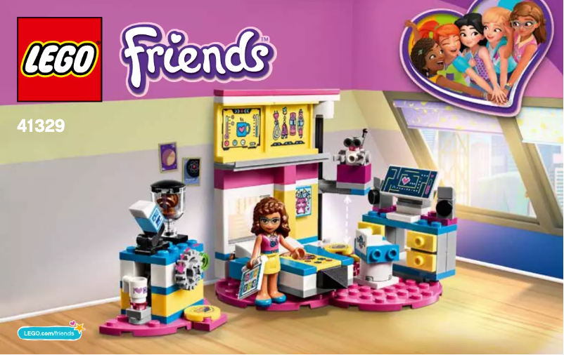 Page 1 de la notice Manuel utilisateur Lego Friends 41329