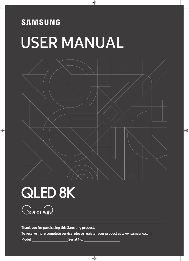 Página 1 del manual Manual de usuario Samsung QE65Q900TSTXXU