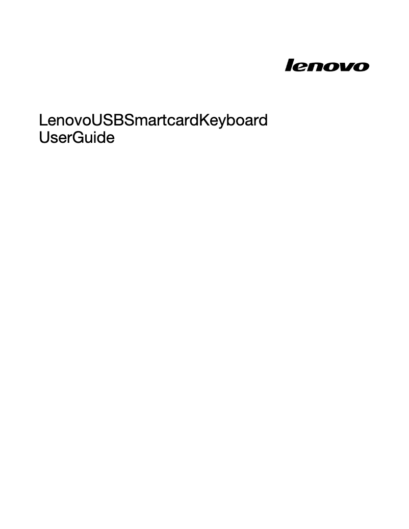 Page 1 de la notice Manuel utilisateur Lenovo 4X30E51020