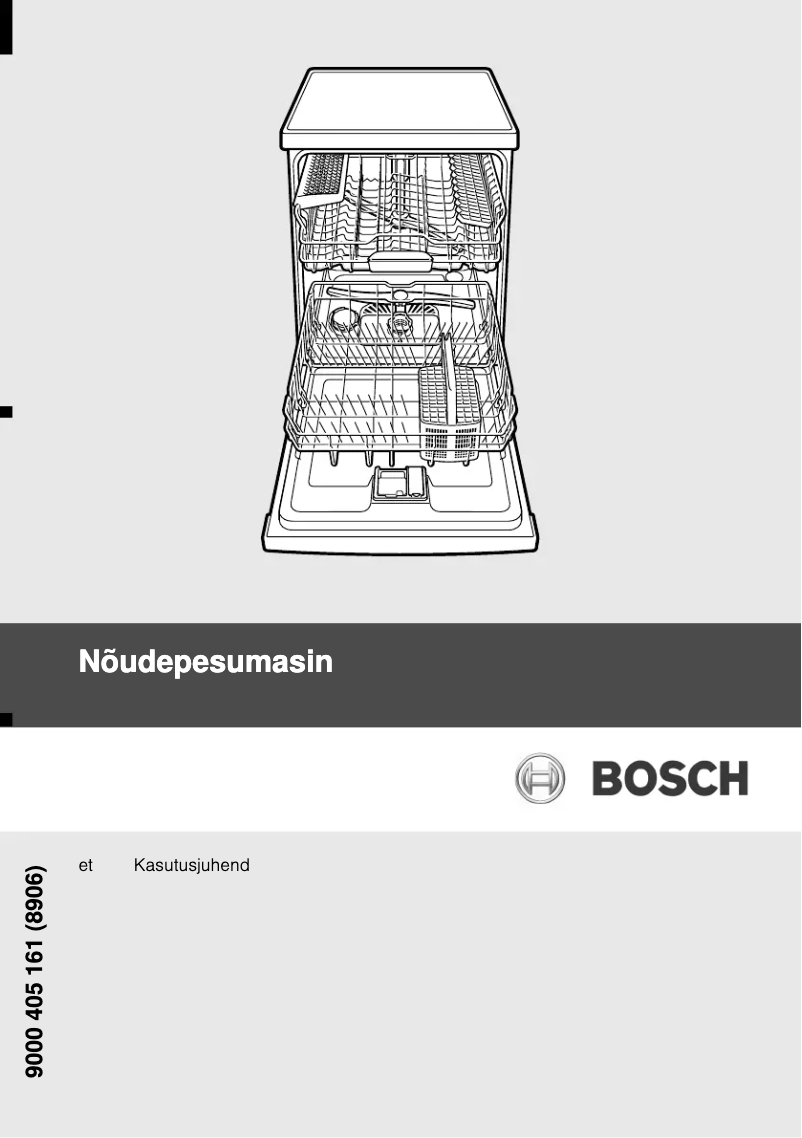 Page 1 de la notice Manuel utilisateur Bosch SMS 53M08