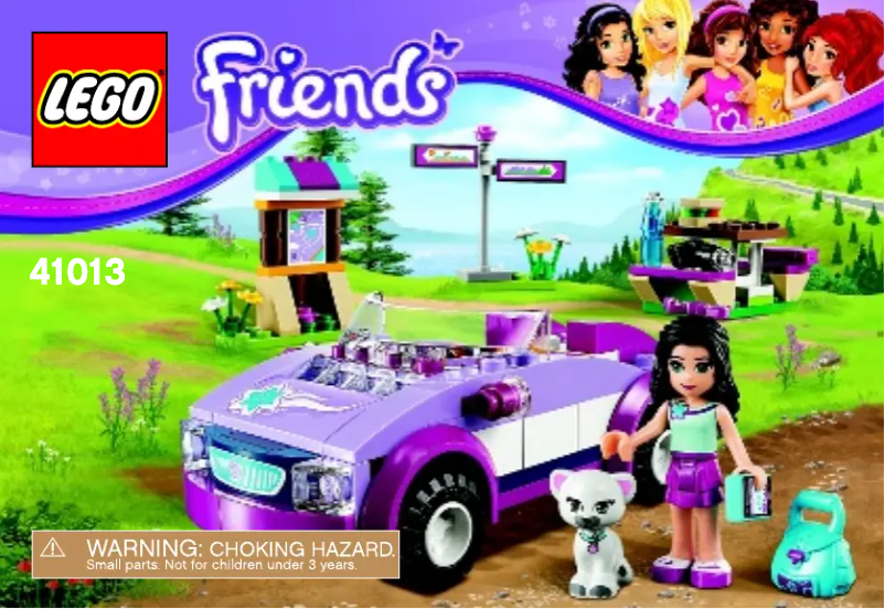 Page 1 de la notice Manuel utilisateur Lego Friends 41013