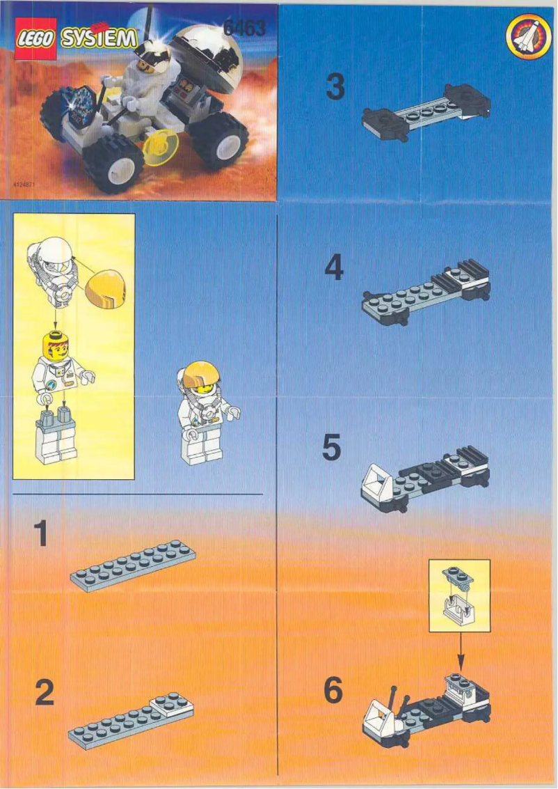 Página 1 del manual Manual de usuario Lego System 6463