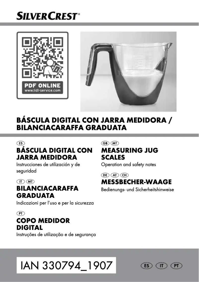 Página 1 del manual Manual de usuario SilverCrest HG04791