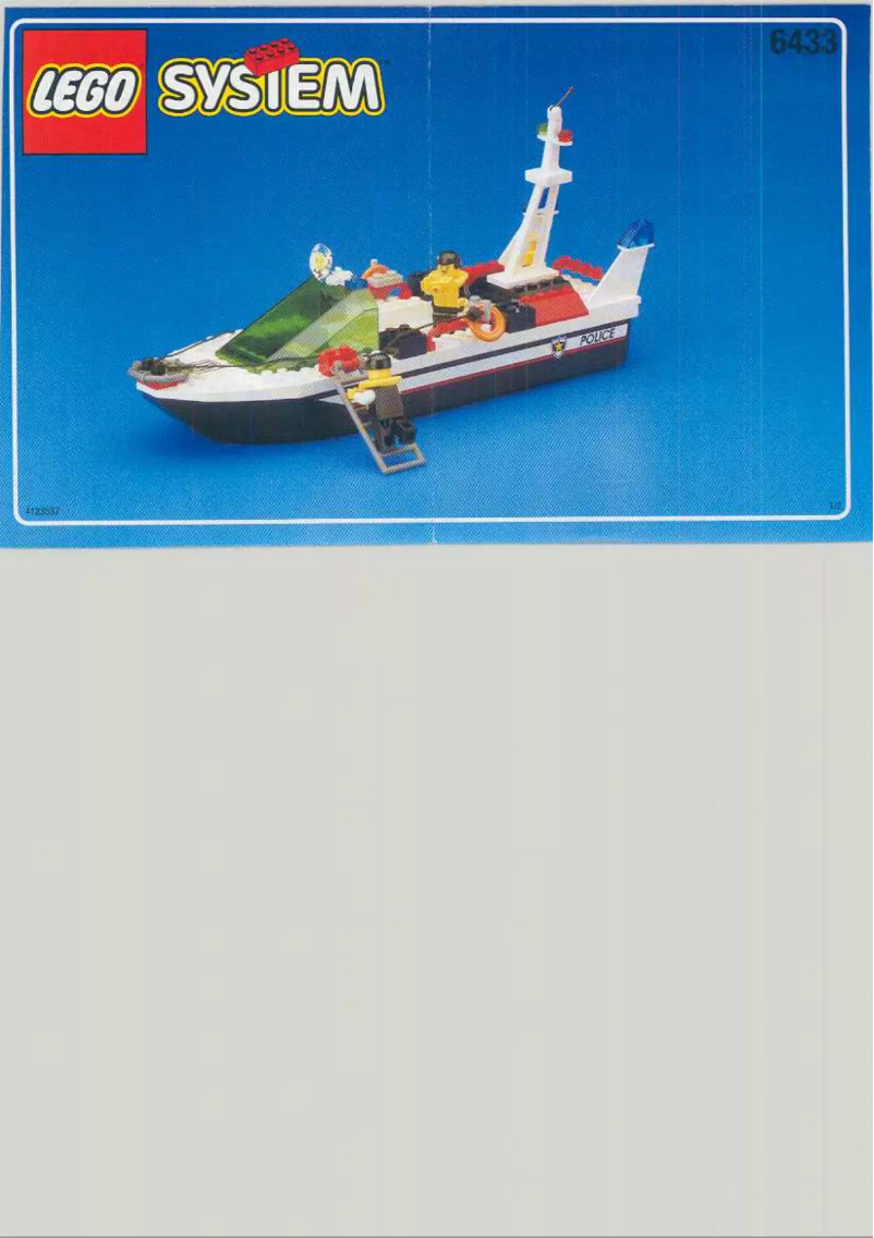 Página 1 del manual Manual de usuario Lego City 6433