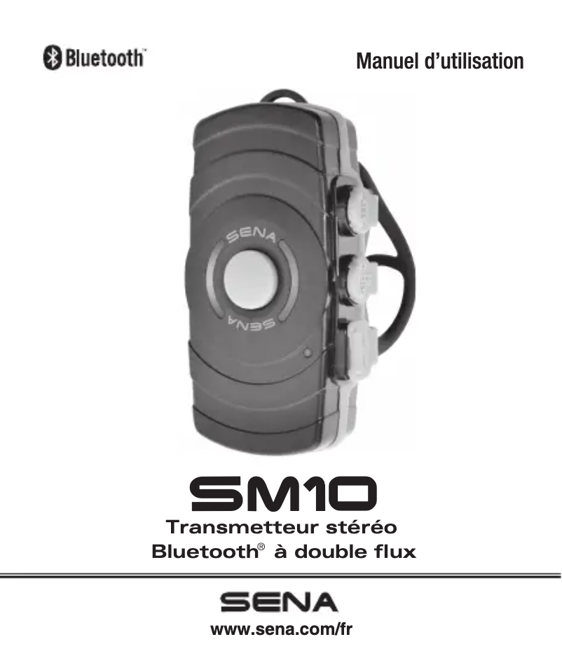 Page 1 de la notice Manuel utilisateur Sena SM10