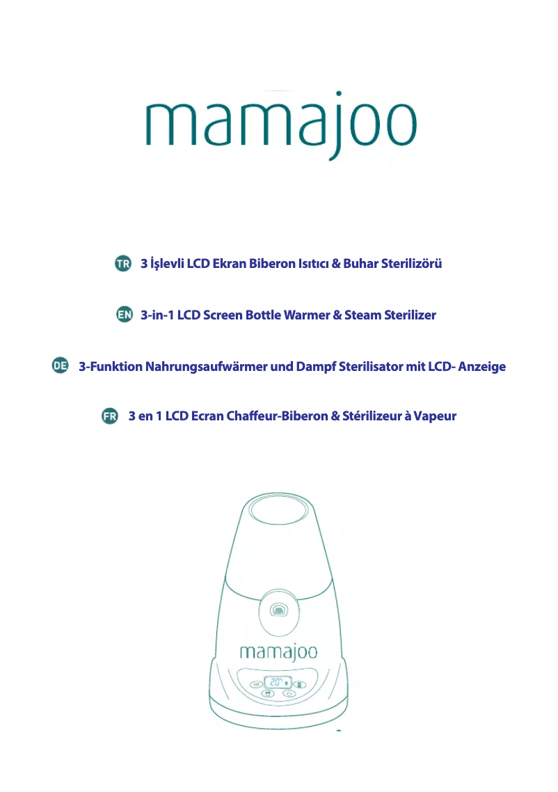 Page 1 de la notice Manuel utilisateur Mamajoo MMJ1738