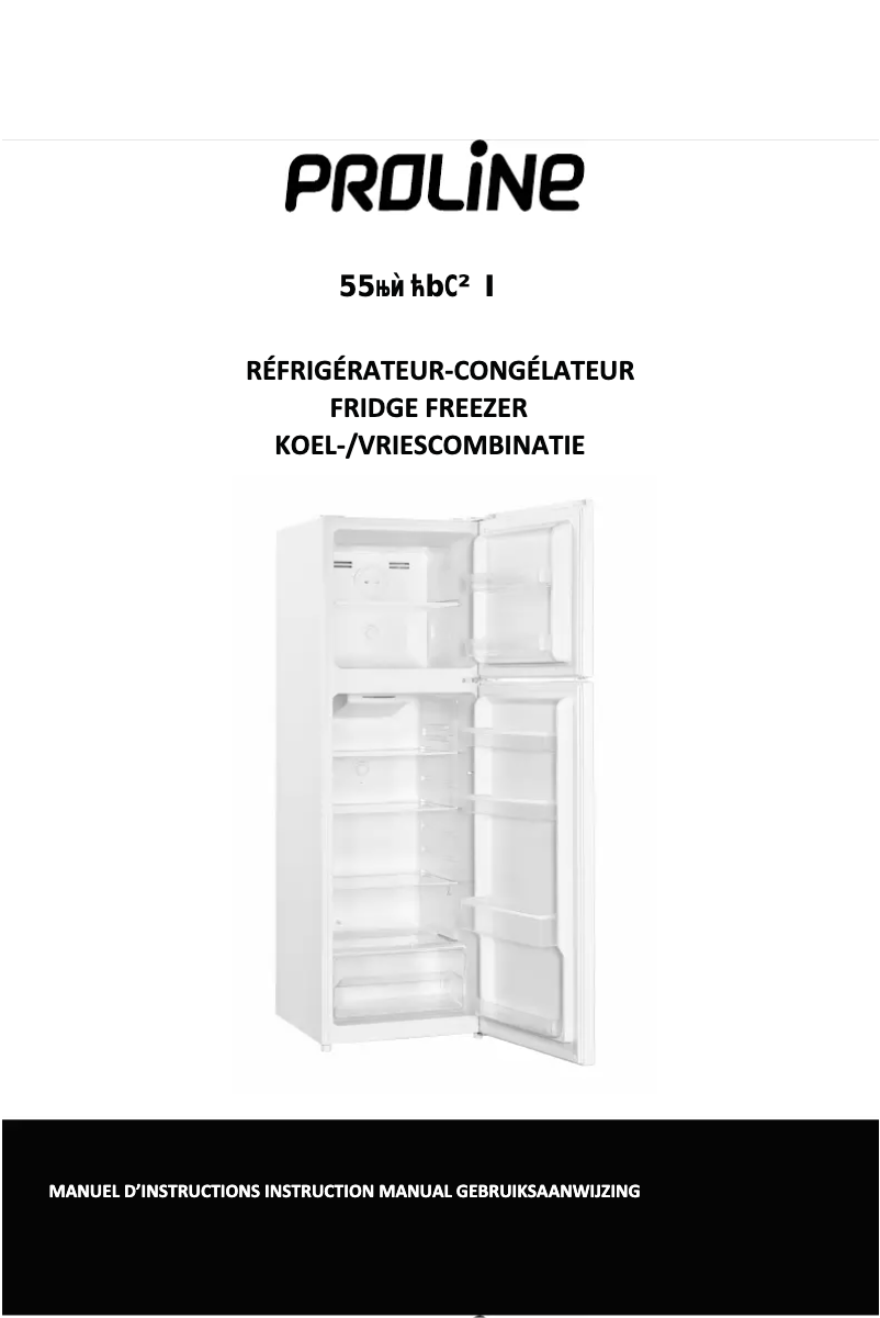 Página 1 del manual Manual de usuario Proline DD253NFWH