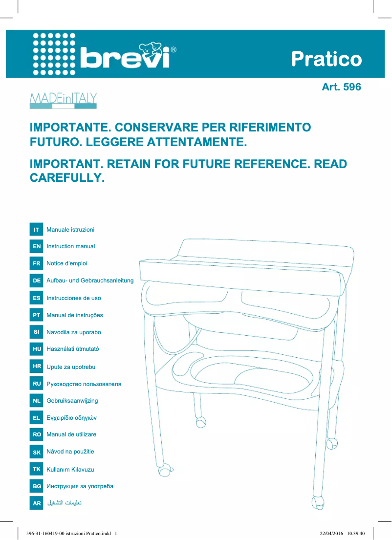 Page 1 of the manual User Manual Brevi Pratico