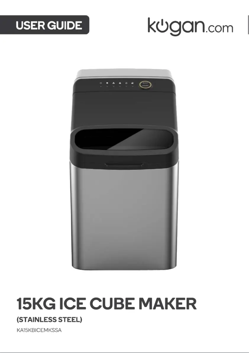 Page 1 de la notice Manuel utilisateur Kogan KA15KBICEMKSSA