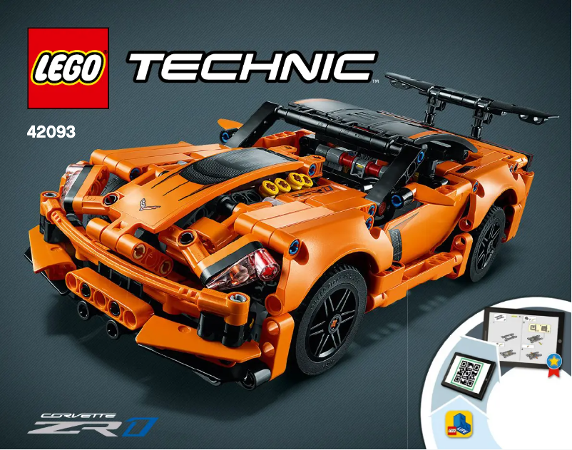Page 1 de la notice Manuel utilisateur Lego Technic 42093