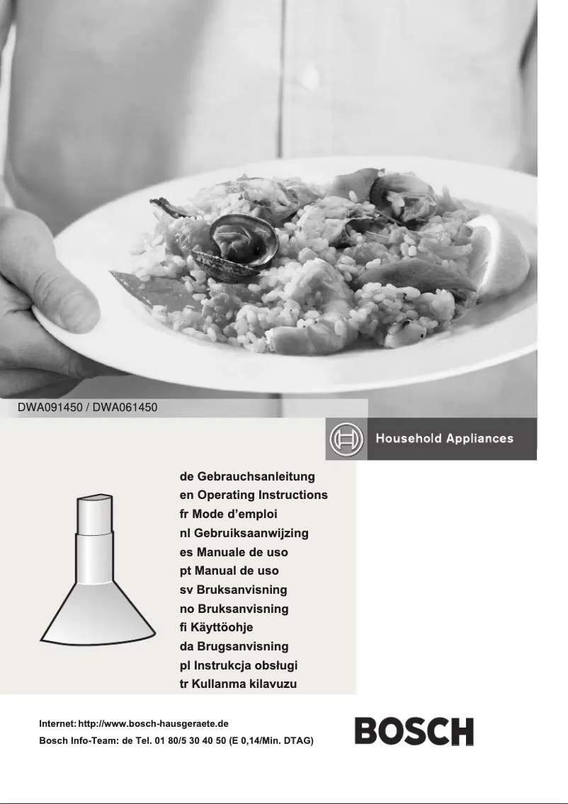 Page 1 de la notice Mode d'emploi Bosch DWA091450